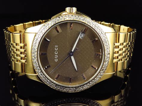 gucci jewelry men's|gucci diamond watches for men.